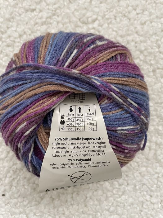 Włóczka skarpetkowa