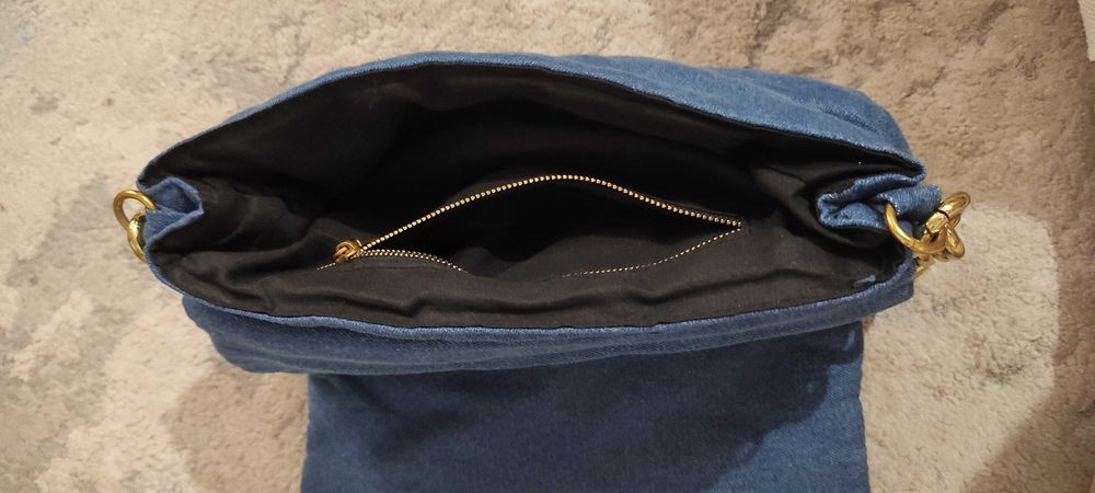 Сумка джинсова в стилі zara