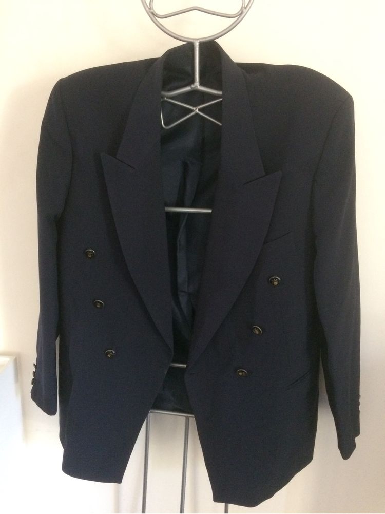 Blazer Homem Azul Escuro - 54