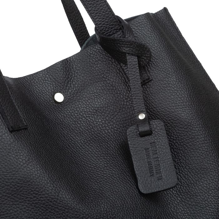 VERA PELLE torebka skórzana shopper duża z długimi rączkam V526 taupe