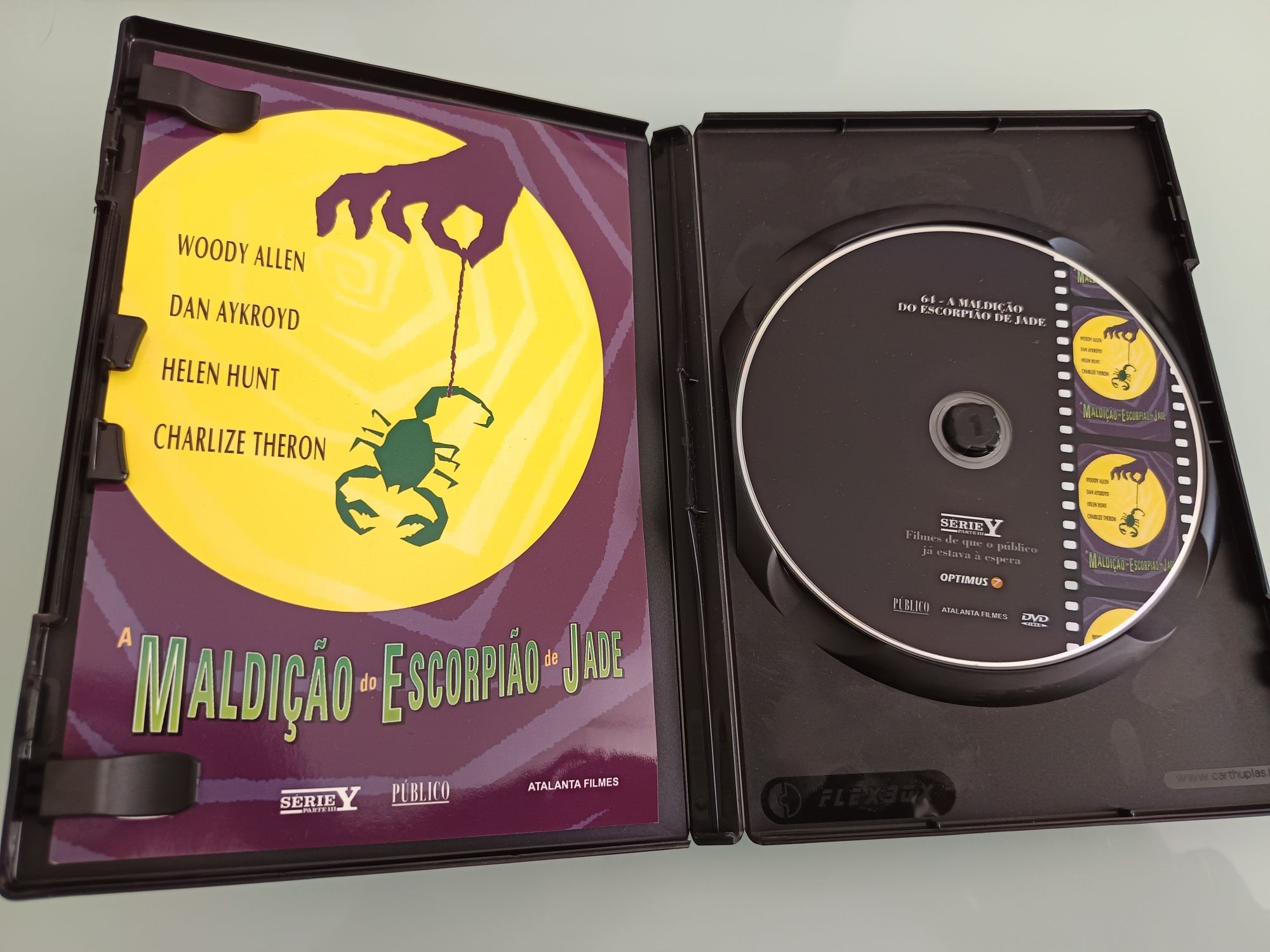 DVD a maldição do escorpião de jade