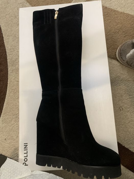 Ботфорды на танкетке