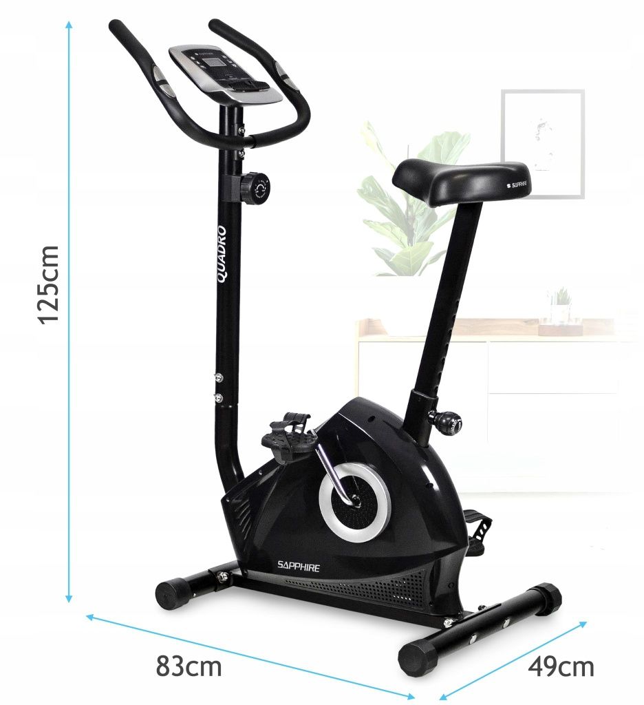 Rower magnetyczny Saphire Quadro