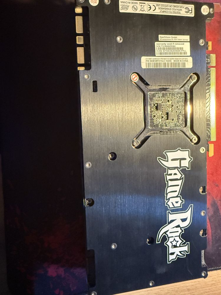 Palit game rock gtx 1080ti 11gb bdb stan