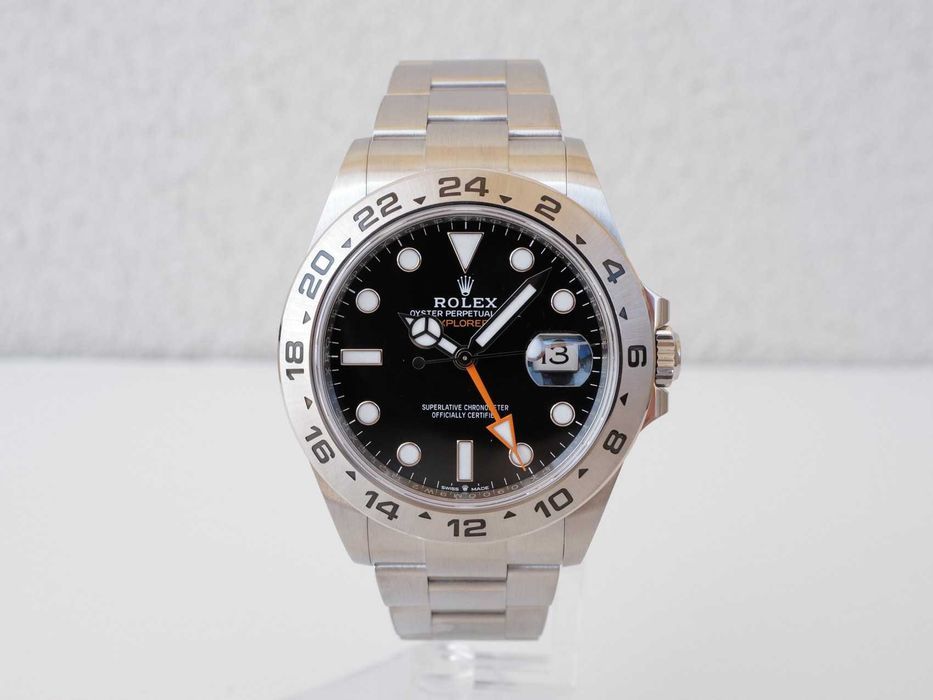 Rolex Explorer II Oyster Black Dial GMT 42mm