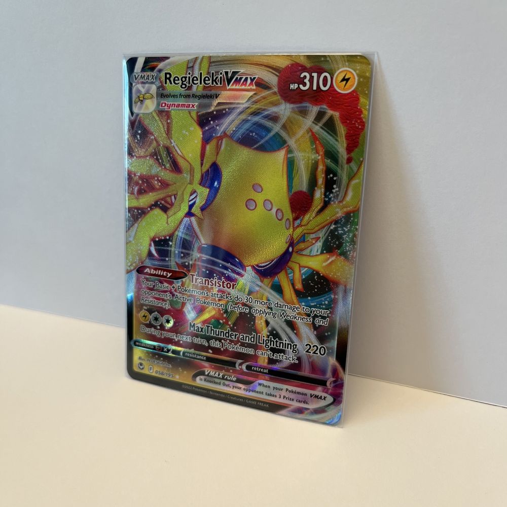 Karta Pokemon TCG Regieleki VMAX Silver Tempest