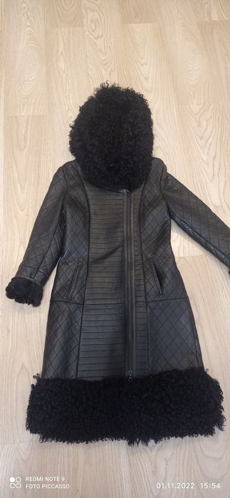 Женская дублёнка рост 165
