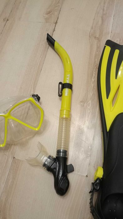 комплект для снорклінгу дайвінгу,ласти,трубка,маска "TYPHOON".42-45р