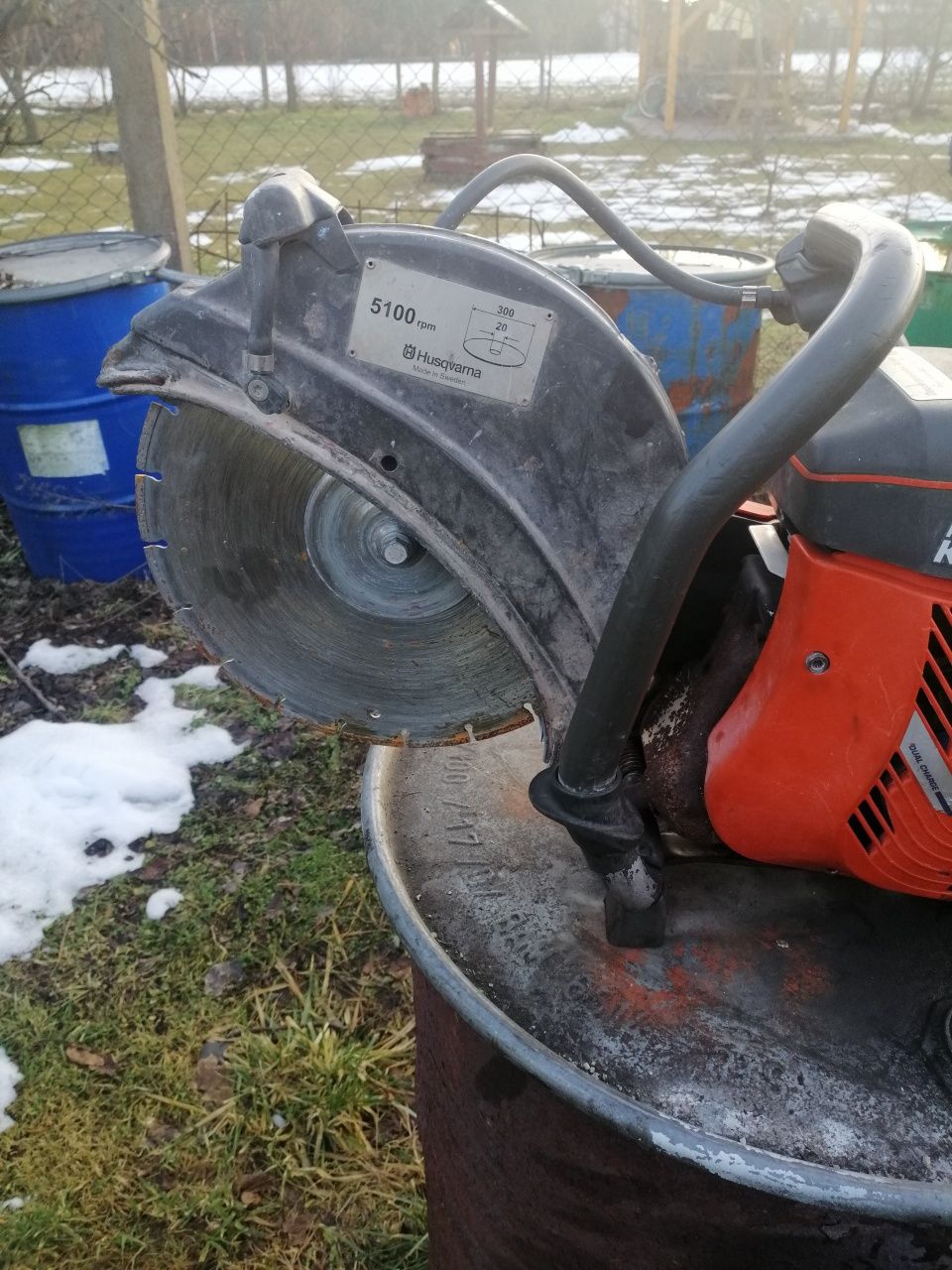 Przecinarka Husqvarna K 750 Nowy silnik oryginał
