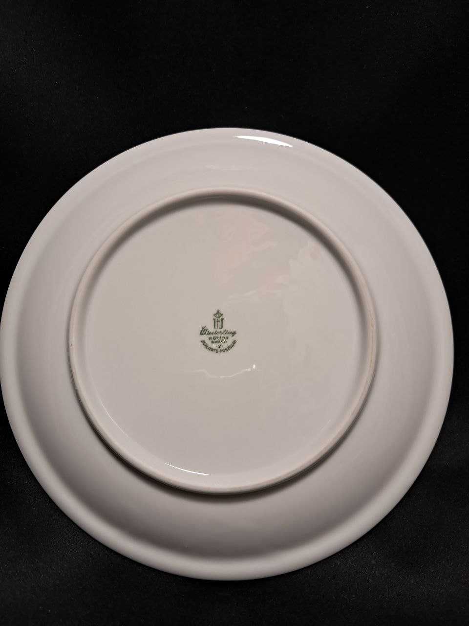 Kolekcjonerski porcelanowy talerz niemieckiej marki Winterling Bavaria