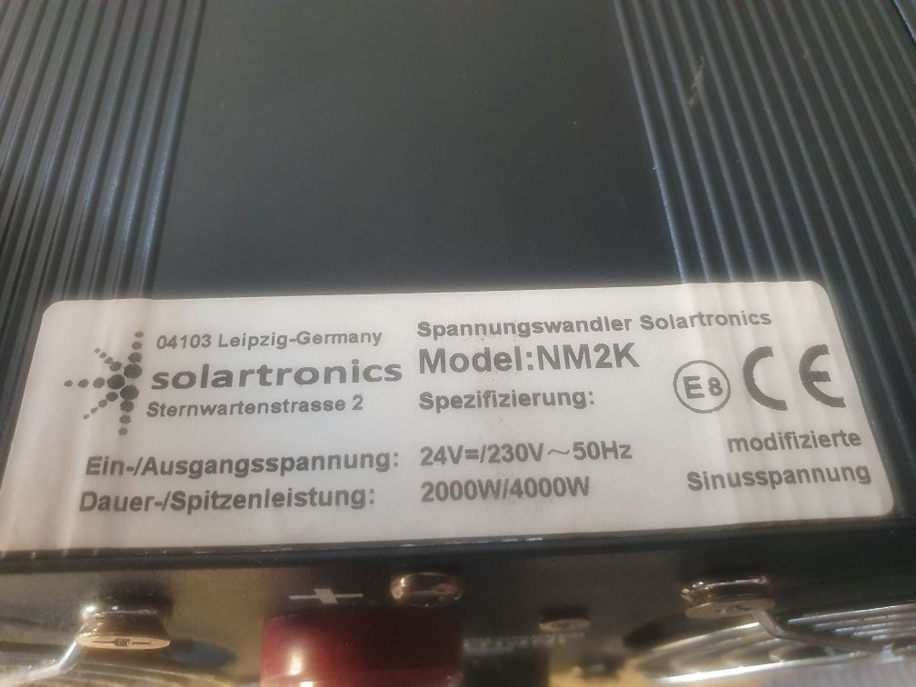 Inwerter,przetwornica 24v 2000w solartronics