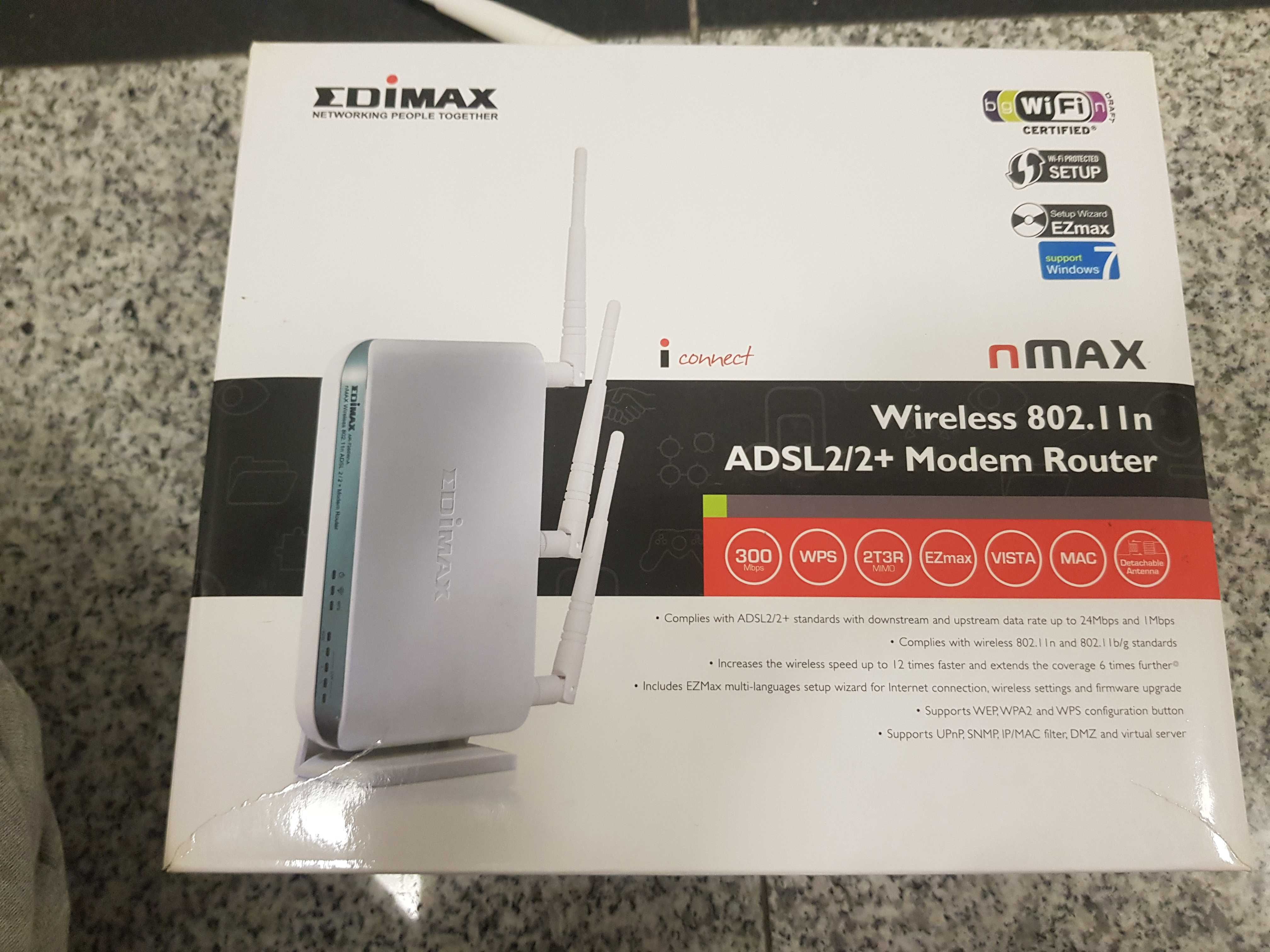 Router EDIMAX wifi AR-7265WNA