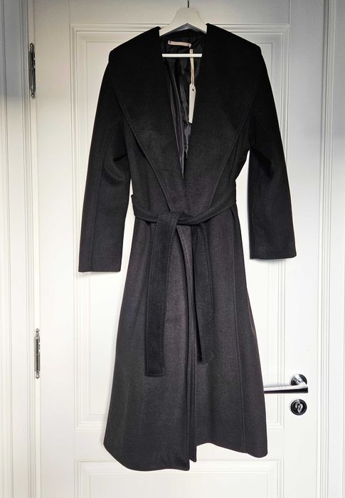 Płaszcz czarny piękny, nowy (THE MERCER) N.Y.