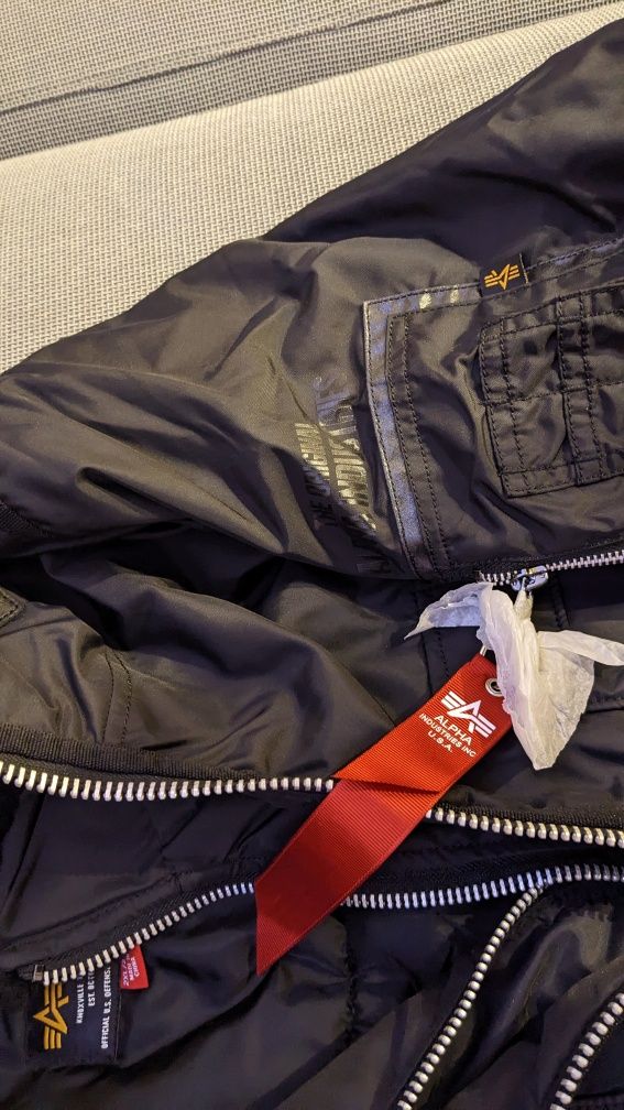 Куртка зимняя мужская Alpha Industries N-3B Skytrain Parka