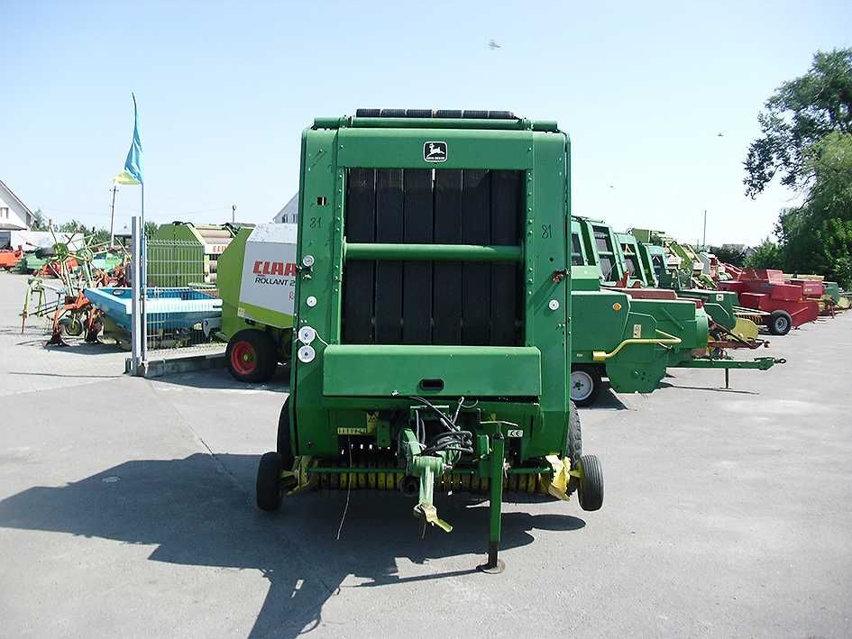 Пресс подборщик John Deere 590 (Тюкопрес, Прес підбирач рулонний)