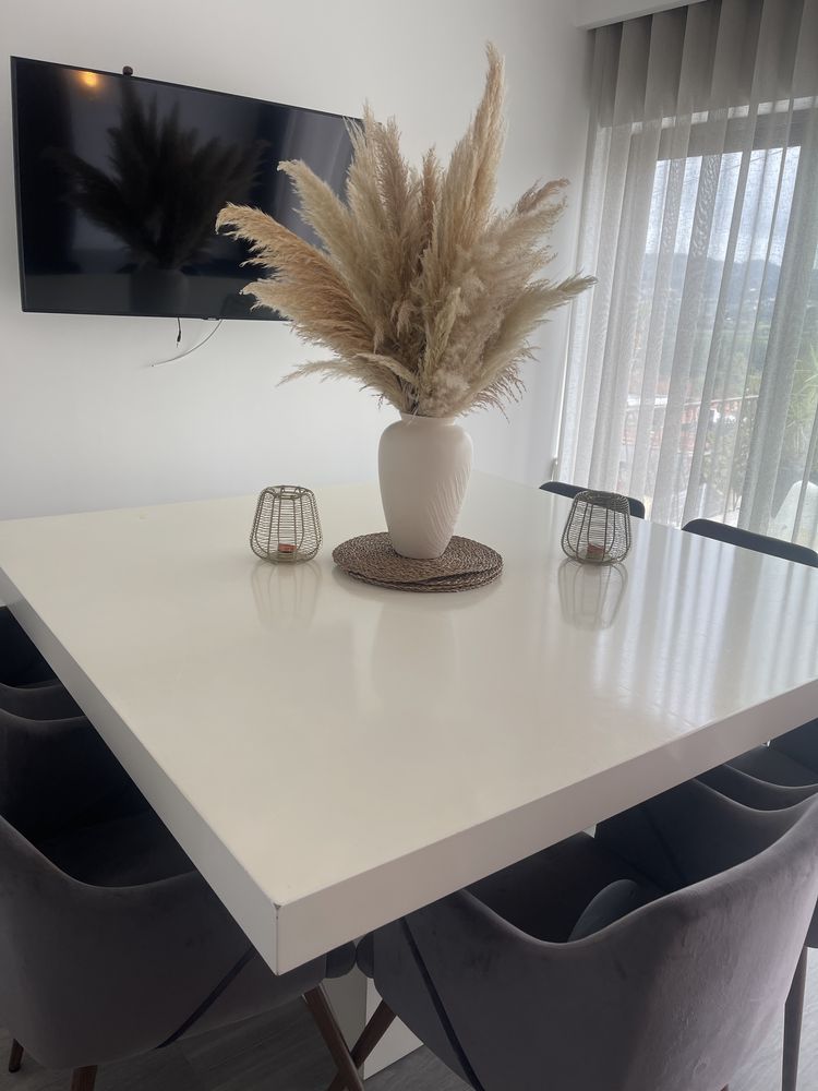 Mesa jantar quadrada