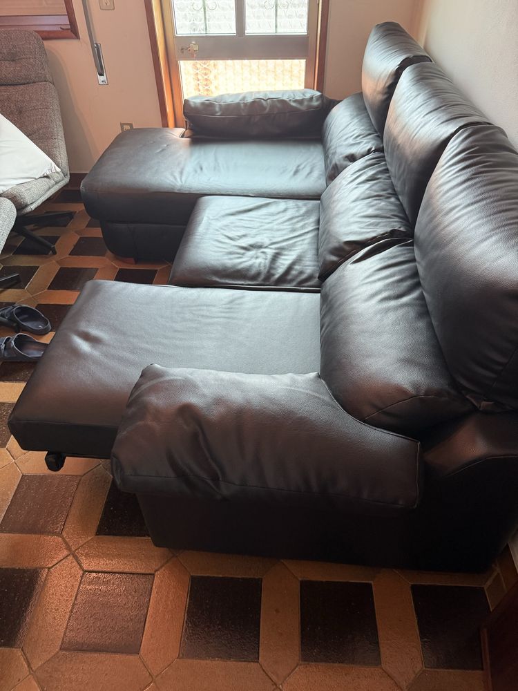 Sofá 2 lugares chaise long