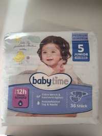Pampersy baby-time 5 36szt