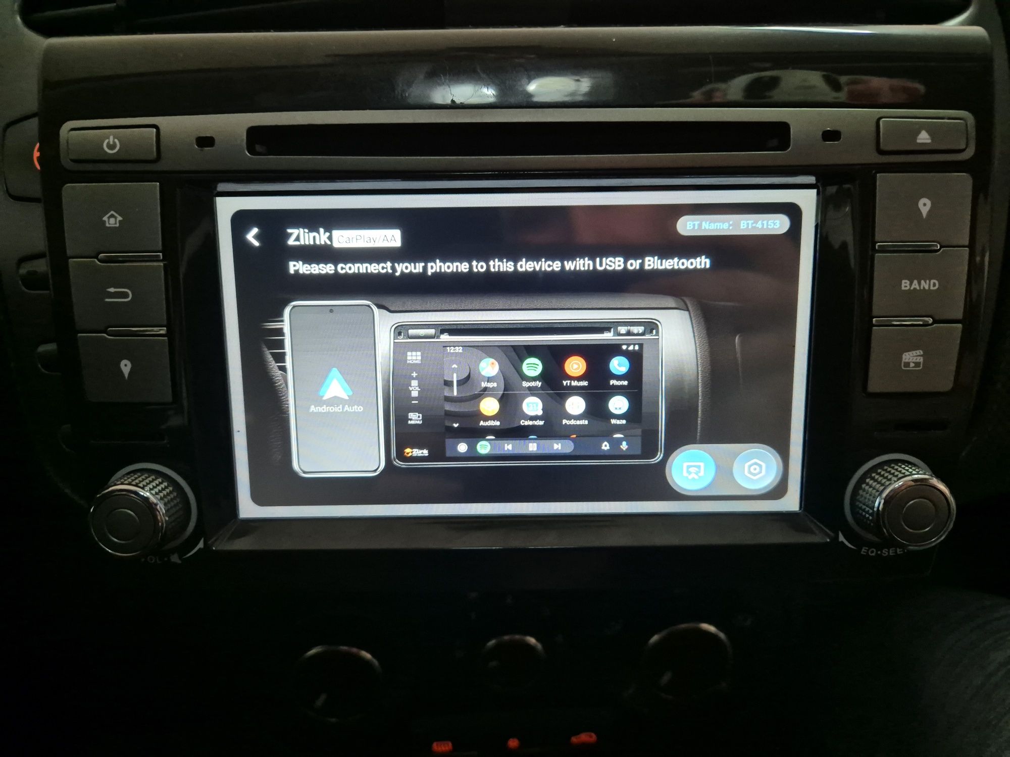 Rádio Android 2din Fiat bravo 198