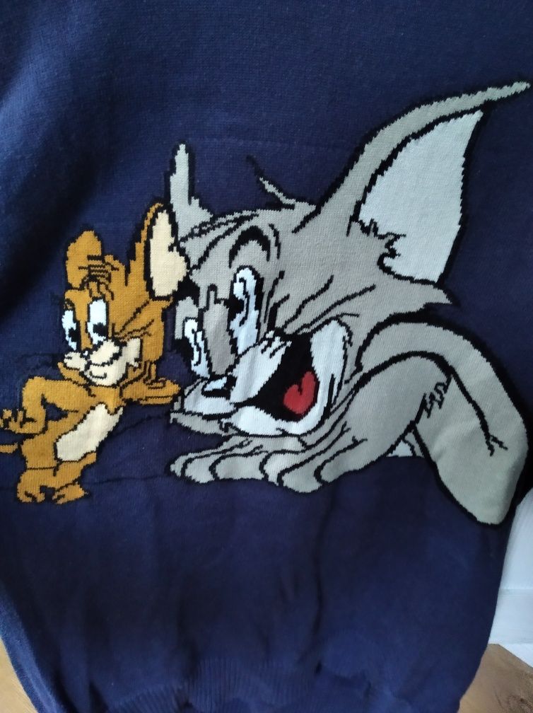 Sweterek Tom i Jerry, Bershka roz. S