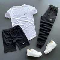Комплект Шорты + Футболка Штаны мужской летний Nike Спортивный костюм