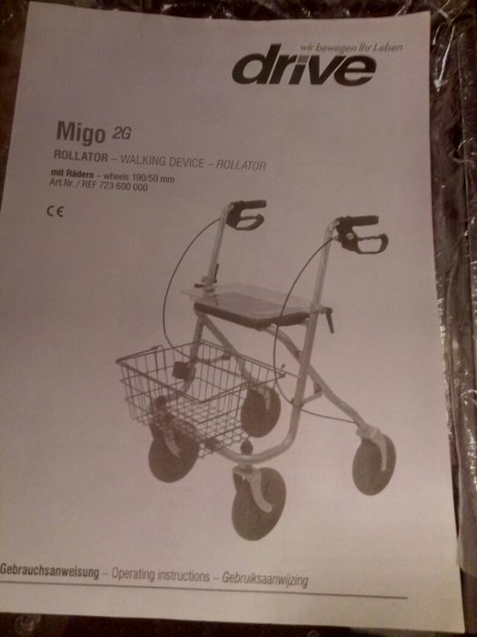 Продаю новый роллятор Migo 2g (Германия)