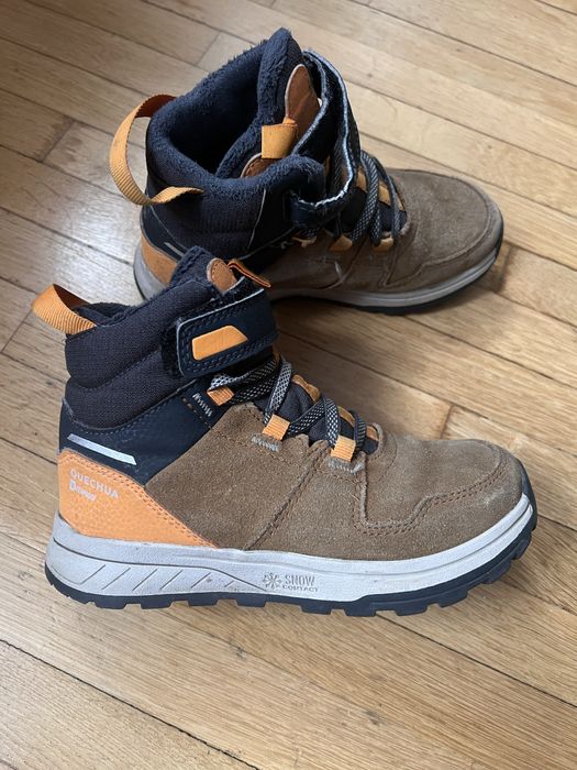 Zimowe buty kozaki decathlon quechua wsterprof 30