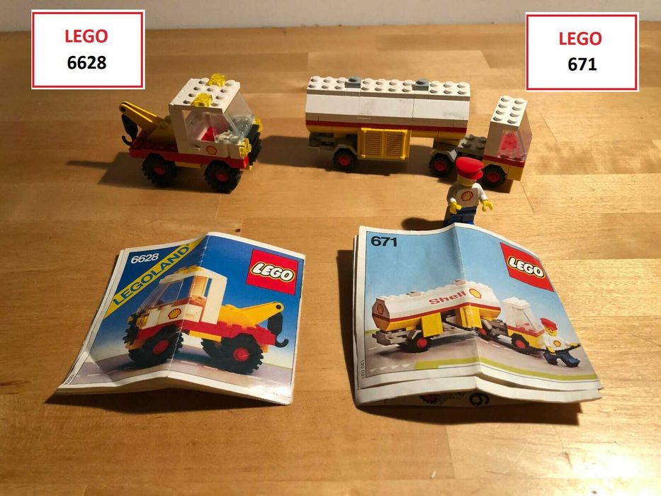 LEGO Shell: 1256; 1254; 1255; 1253; 6628; 6628 + 671