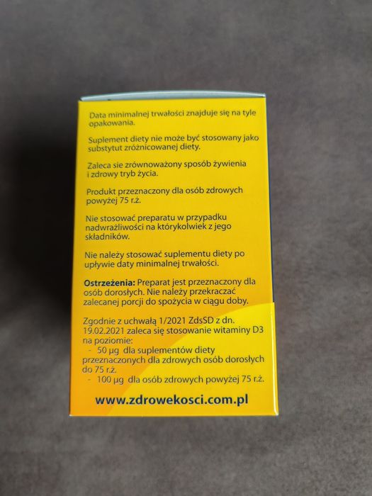 XeniVIT naturalna Witamina D3 4000 forte 120 kaps.-2 opakowania