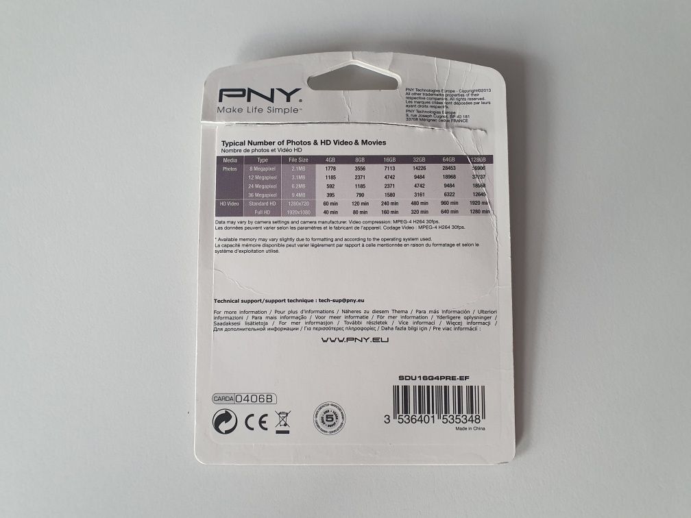 Adapter MicroSD PNY