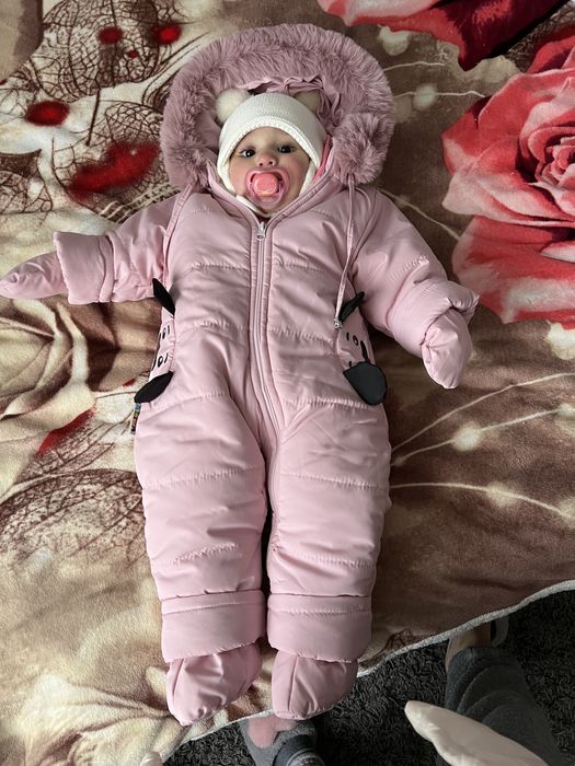 Комбінезон зимовий, розмір 80 але буде на 74 і менше