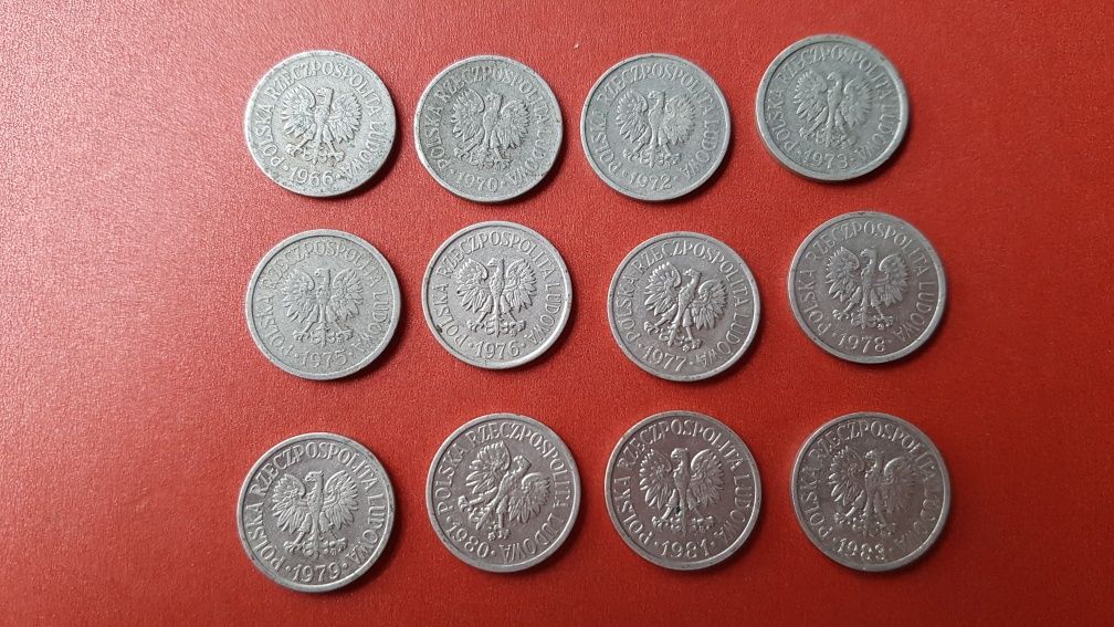 10 groszy 1966 oraz inne roczniki epoka  PRL