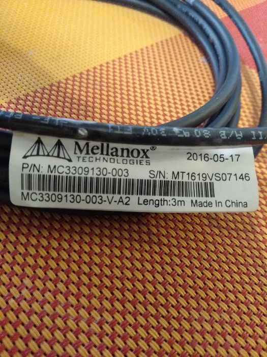 Кабель Mellanox Passive Copper 3m SFP+ 10Gbps