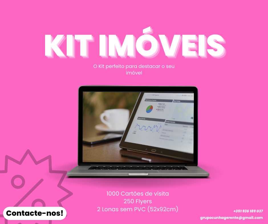 Kit imóveis publicidade