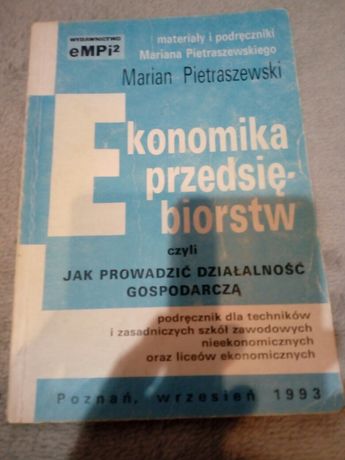 Ekonomika przedsiębiorstw Pietraszewski