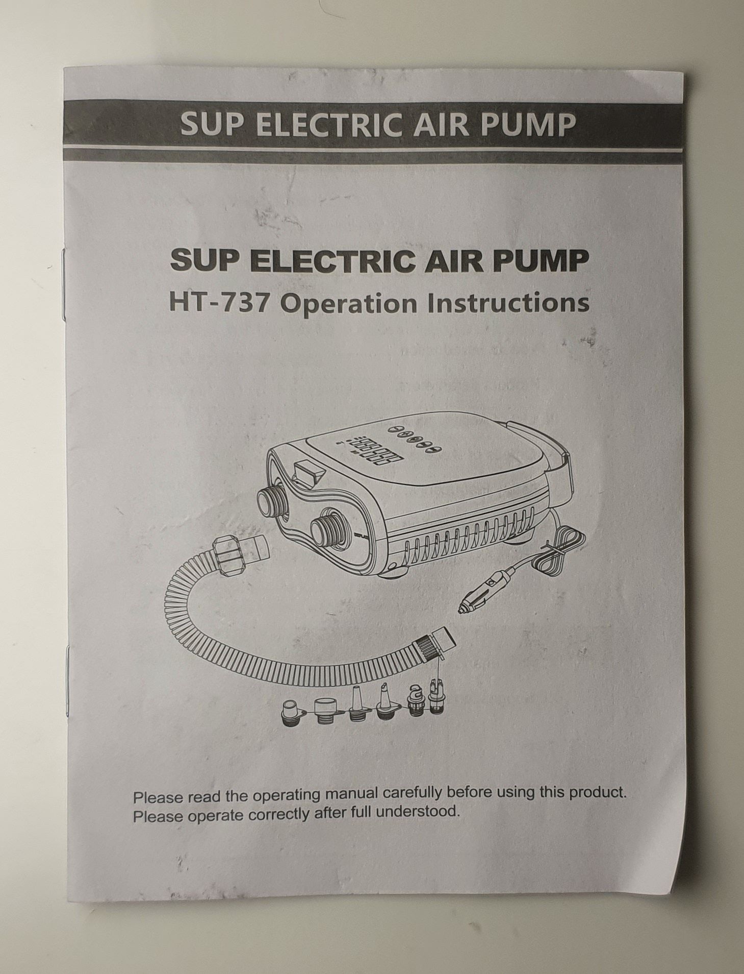 Pompka elektryczna do deski SUP 12V 20PSI