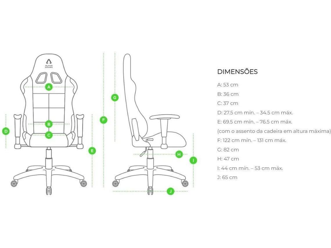 Cadeira Gaming ALPHA GAMER
