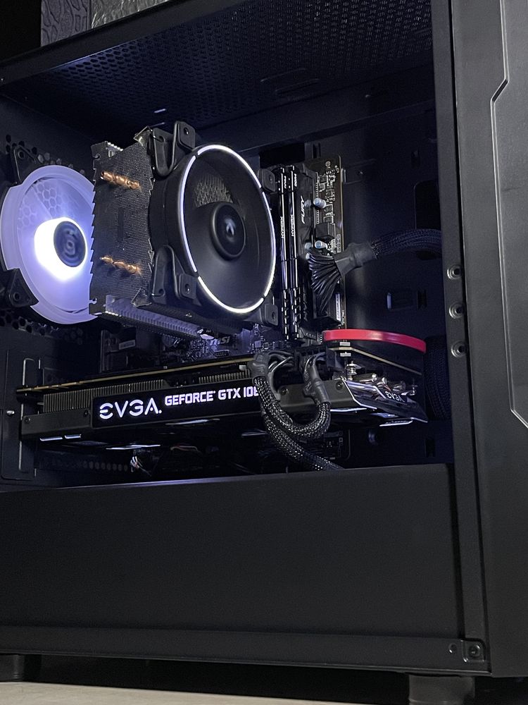 Ігровий комп'ютер R5 3600/16GB DDR4/GTX 1080 8gb/ ssd