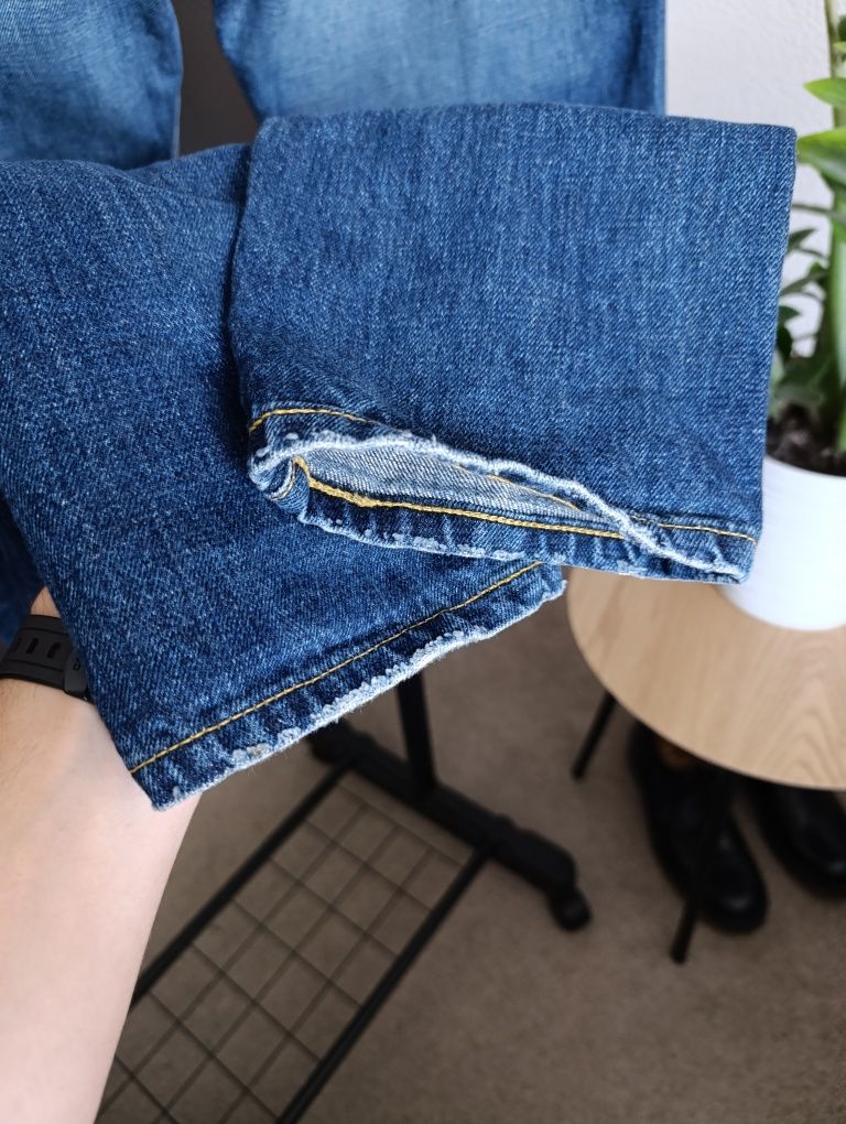 Мужские джинсы из японского денима edwin selvedge denim