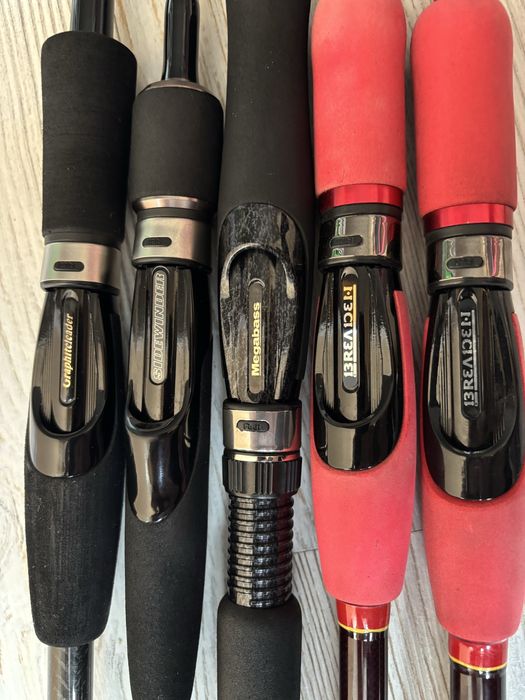Спінінги Graphiteleader Calamaretti, Megabass ,Deps,Breaden кальмарки