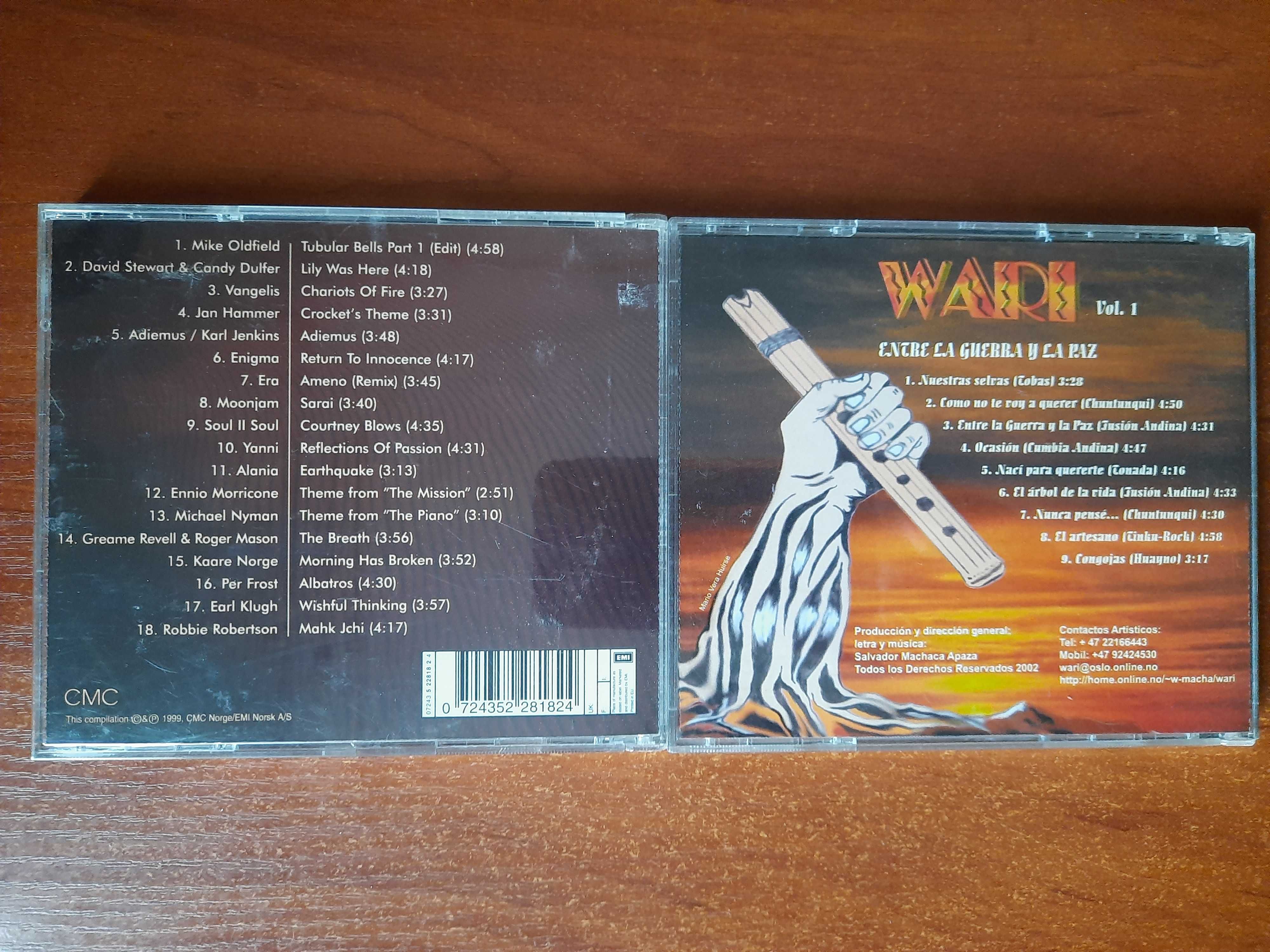 CD (audio) Compilation. Relax.