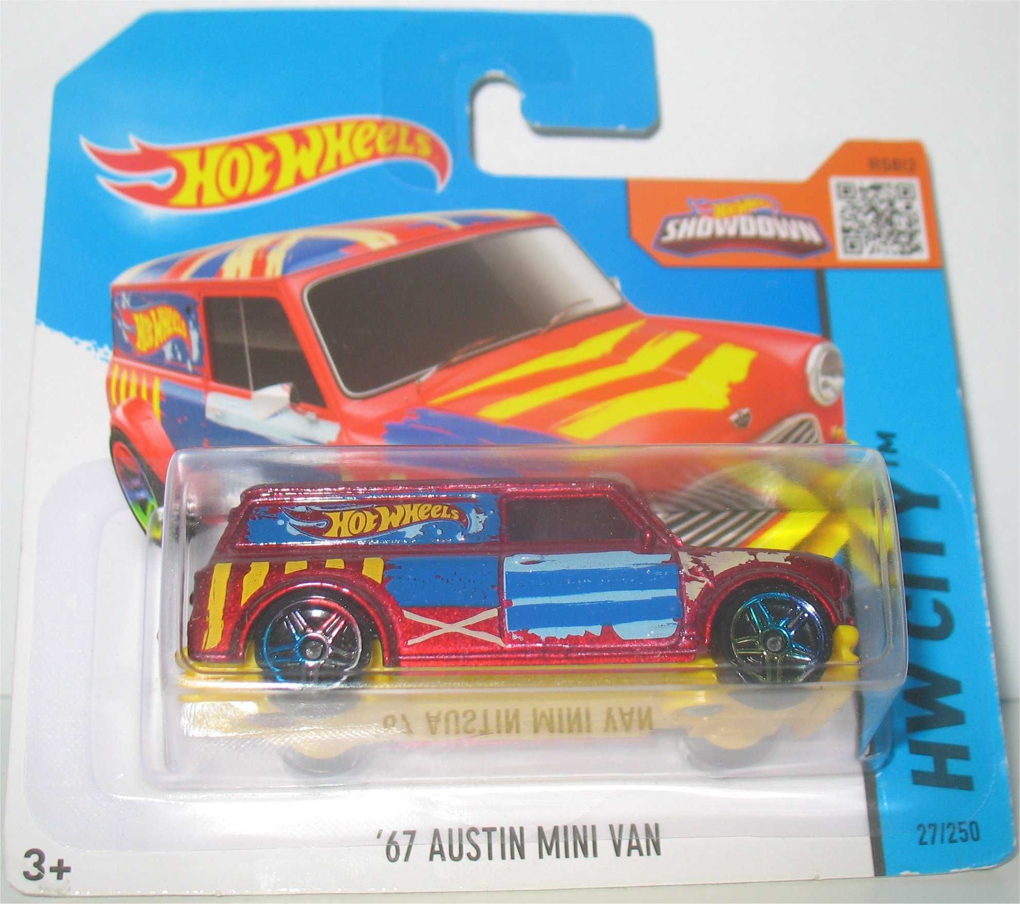 Hot Wheels - 67 Austin Mini Van (vermelho - 2015)