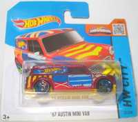 Hot Wheels - 67 Austin Mini Van (vermelho - 2015)