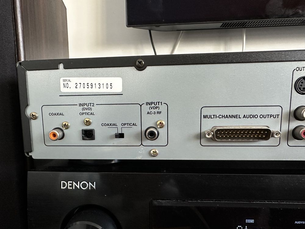 Onkyo ED-901 Dekoder DD Procesor Dźwięku Demodulator AC3-RF Laser Disc