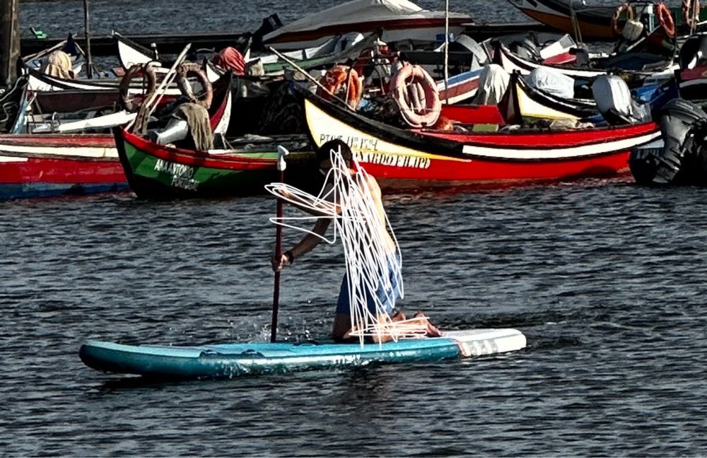 Prancha de paddle insuflável mais acessórios