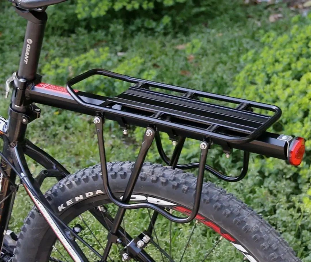 Багажник для велосипеда, велобагажник консольный задний алюминиевый