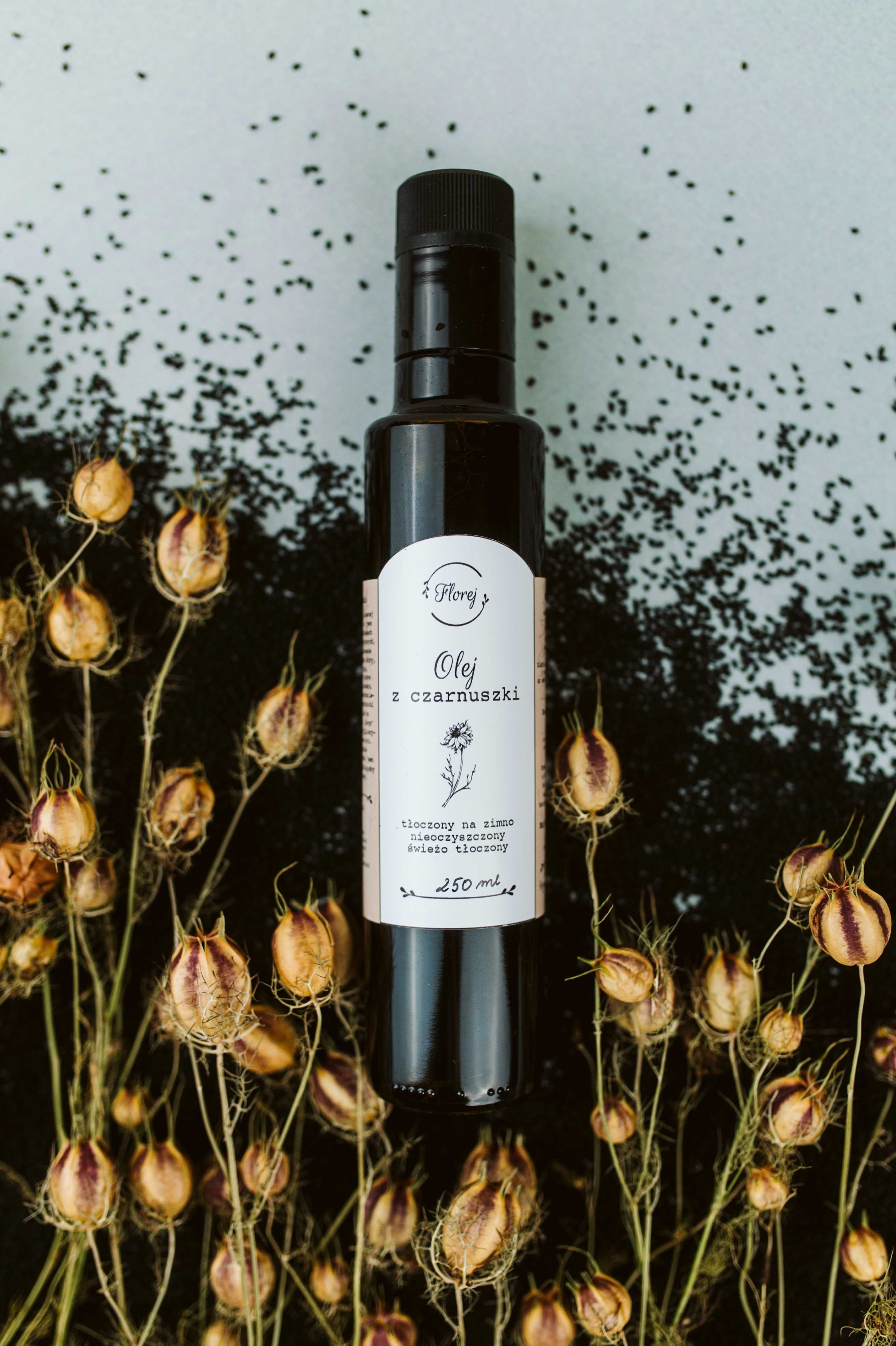 Olej zimnotłoczony z czarnuszki 250ml