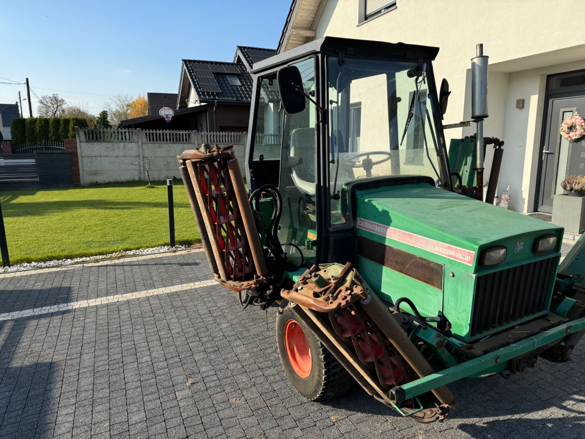 Kosiarka wrzecionowa ransomes kubota