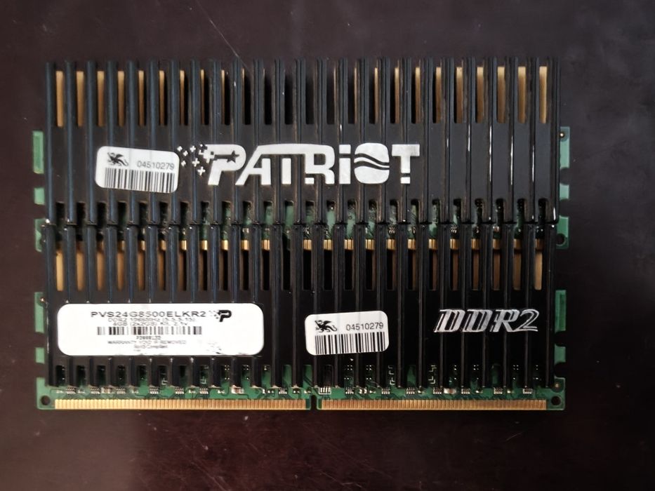 Pamięć RAM DDR2 2x2GB (4GB) 1066MHz CL5 PATRIOT