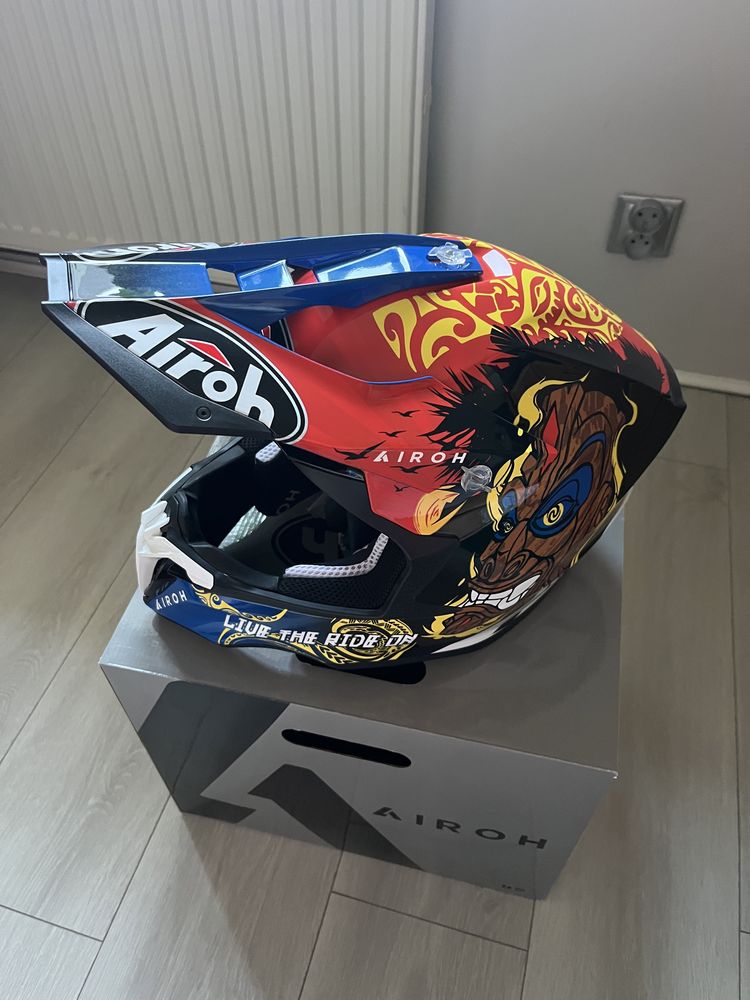 Kask cross AIROH twist 2.0 tiki gloss XXL